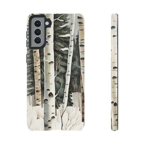 Winter Aspen Trunks - Impact Resistant Phone Case